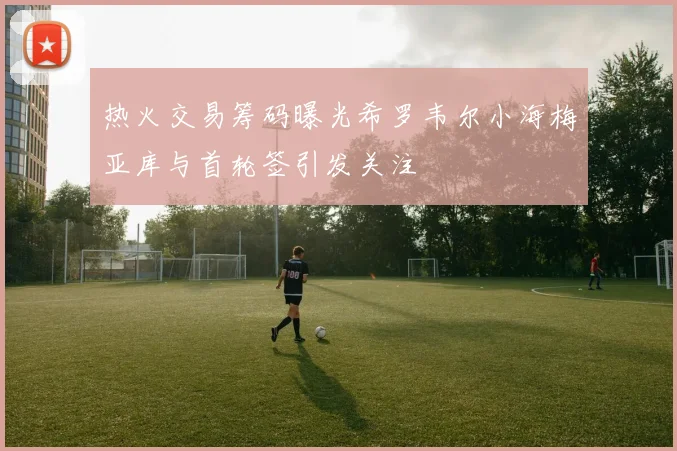 热火交易筹码曝光希罗韦尔小海梅亚库与首轮签引发关注